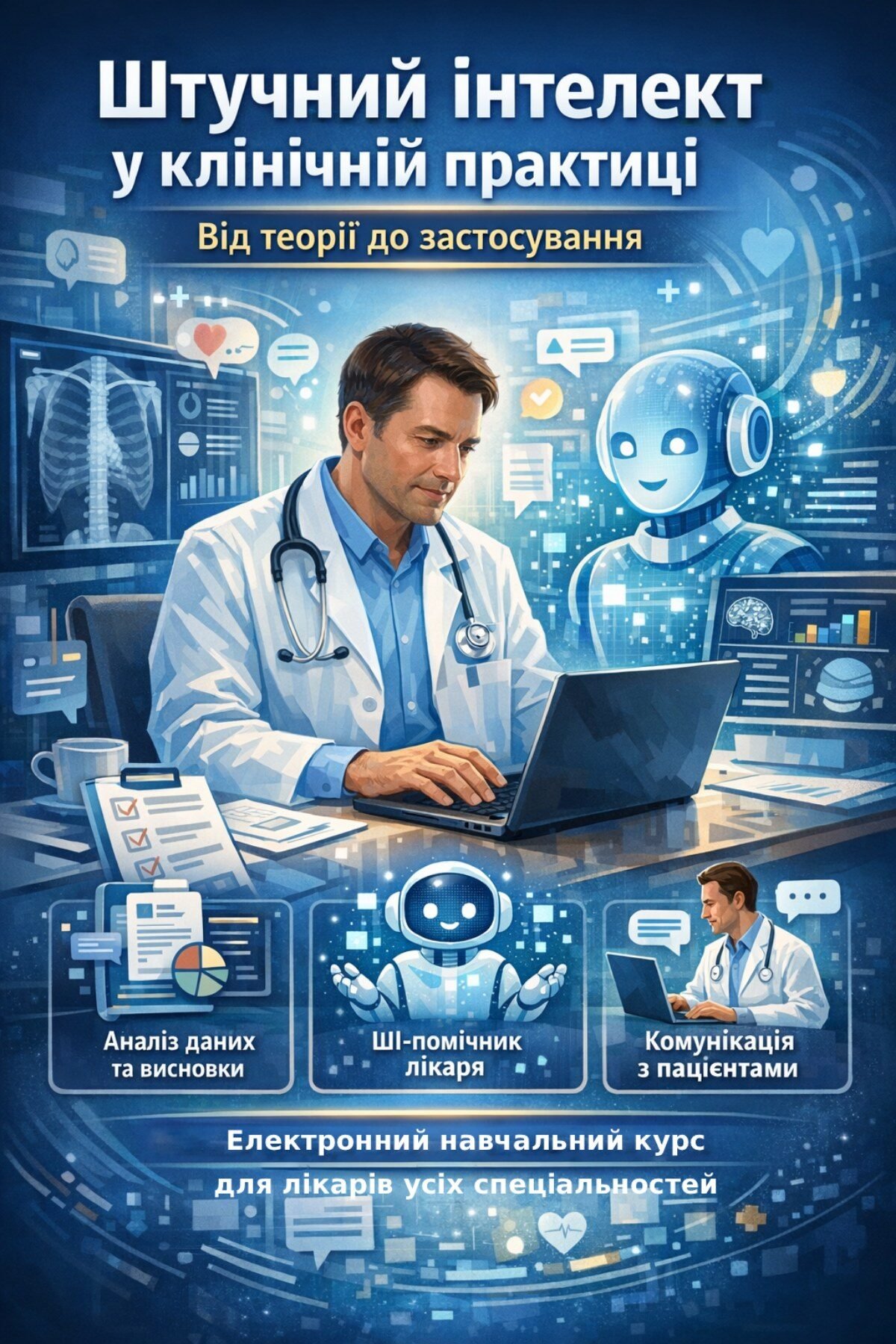 Штучний інтелект у клінічній практиці: від теорії до застосування